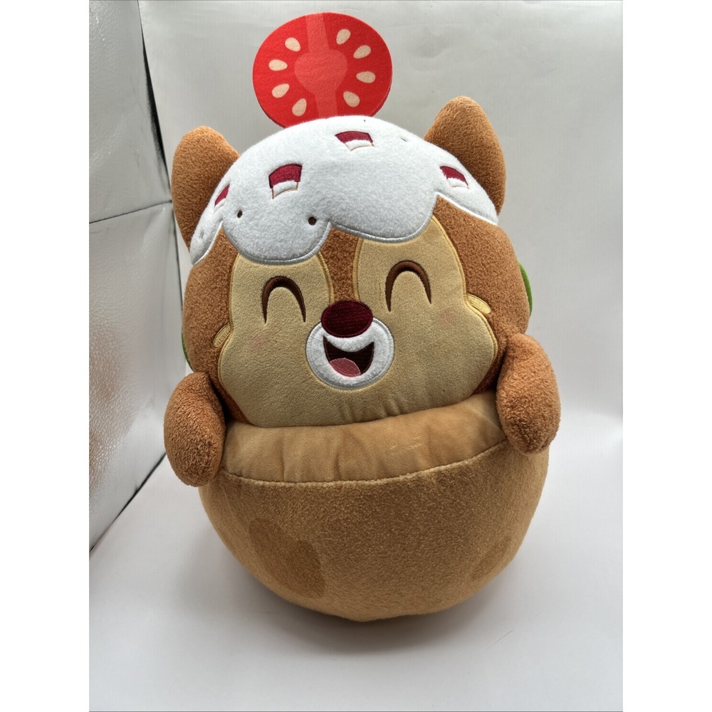 Chip & Dale Disney Munchlings Street Food Fushion Falafel Pita 15" Dale Plush